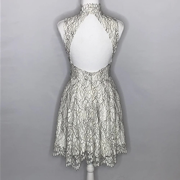 Keepsake The Label Porcelain Lace Cut Out Dress XS - Picture 5 of 9